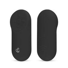 EasyToys - Remote Control Vibrating Egg - Black-thumb-1