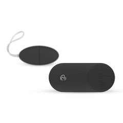 EasyToys - Remote Control Vibrating Egg - Black-thumb-2