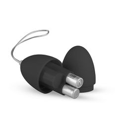EasyToys - Remote Control Vibrating Egg - Black-thumb-3