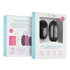 Vibrating Egg With Remote Control - Black-thumb-1