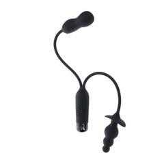 Evolved Novelties - Double My Pleasure - Black-thumb-2