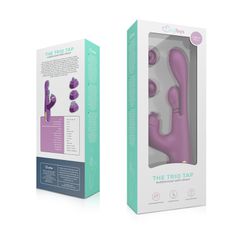 Vibe Collection - Trio Tap - Multi Function Rabbit-thumb-1