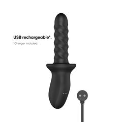 Nexus – Ascend Thrusting & Rotating Massager – Black-thumb-5