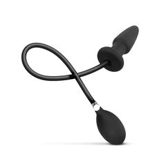 Inflatable Anal Pump - Black-thumb-3
