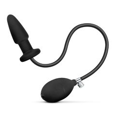 Inflatable Anal Pump - Black-thumb-2