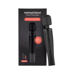 MyMagicWand - Wand Vibrator Small - Black-thumb-1