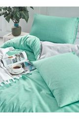 Stewehome Σετ παπλωματοθήκης από βαμβάκι για διπλό κρεβάτι 220x200 cm