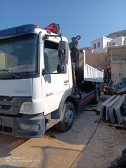 Dump + Crane Mercedes-Benz 2006 ATEGO 823