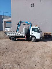 Dump Van + Crane Mitsubishi 2016 FUSO 7180