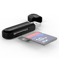 Orico CRS21 USB 3.0 SD and microSD memory card reader - black-thumb-4