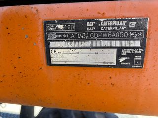 Εκσκαφέας Με Λάστιχα CAT 2010 M316D-thumb-8