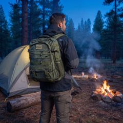 Σακίδιο Πλάτης Tactical Backpack 36 λίτρα Kronos Χακί-thumb-5