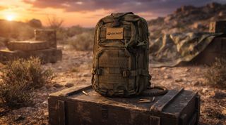 Σακίδιο Πλάτης Tactical Backpack 25 λίτρα Kronos Χακί-thumb-2