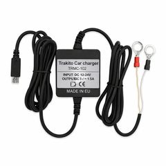 TRAKITO™ TRMC-102 Car Charger USB-C 12–24V → 5V/1.5A