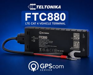 FTC880 4G GPS tracker IP69K με SIM κάρτα + 1 ΜΗΝΑ ΔΩΡΕΑΝ συνδρομή GPScom Server