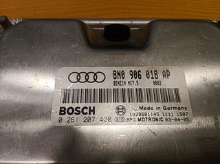 ΕΓΚΕΦΑΛΟΣ ΚΙΝΗΤΗΡΑ 1,8 20VT ME7.5 BOSCH 8N0906018