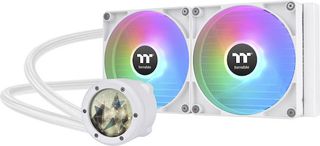 Thermaltake TH280 V2 Ultra Snow Edition Υδρόψυξη CPU Διπλού Ανεμιστήρα 140mm για Socket AM4/AM5/1700/1200/115x με ARGB Φ