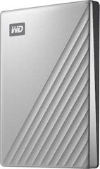 Western Digital My Passport Ultra USB 3.1 / USB-C Εξωτερικός HDD 4TB 2.5" Ασημί