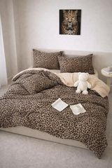 Stewehome Σετ παπλωματοθήκης με λάστιχο για διπλό κρεβάτι από 100% βαμβάκι 200x200 cm