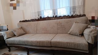 Σαλόνι σκαλιστο στο χέρι. Δεκτές προτάσεις τιμης