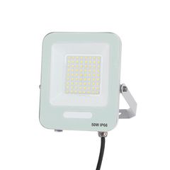 ΠΡΟΒΟΛΕΑΣ LED SMD 50W ΛΕΥΚΟΣ IP66 4000K PLUS Eurolamp 147-69040