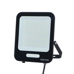 ΠΡΟΒΟΛΕΑΣ LED SMD 150W ΜΑΥΡΟΣ IP66 6500K PLUS Eurolamp 147-69018