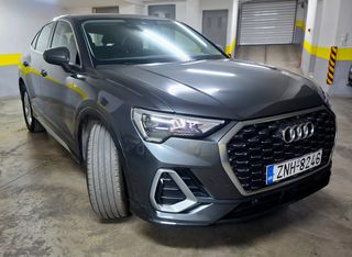 Audi Q3 2022 12/22 SPORTBACK 45TFSI S-LINE S-TRONIC 245HP KEYLESS-GOΑΒΑΦΟ-thumb-1