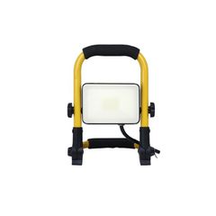 ΠΡΟΒΟΛΕΑΣ LED 30W SMD ΦΟΡΗΤΟΣ 4000K IP65 220-240V ΜΑΥΡΟΣ PLUS Eurolamp 147-69373