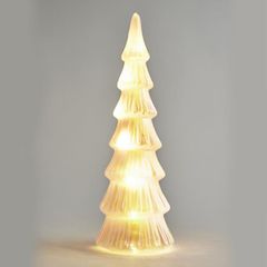 ΓΥΑΛΙΝΟ ΔΕΝΤΡΑΚΙ,ΡΟΖ, ΦΩΤΙΖΟΜΕΝΟ, 10,5x32cm Eurolamp 600-42806