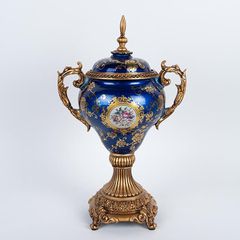 ΦΟΝΤΑΝΙΕΡΑ ΠΟΛΥΡΕΖΙΝ ΜΠΛΕ 28x19x50cm Eurolamp 752-21023