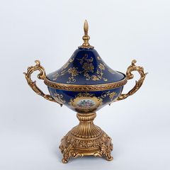 ΦΟΝΤΑΝΙΕΡΑ ΠΟΛΥΡΕΖΙΝ ΜΠΛΕ 37x25x50cm Eurolamp 752-21022