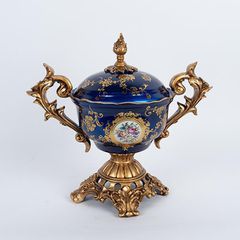 ΦΟΝΤΑΝΙΕΡΑ ΠΟΛΥΡΕΖΙΝ ΜΠΛΕ 39x22x35cm Eurolamp 752-21019