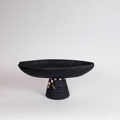 ΔΙΑΚΟΣΜΗΤΙΚΗ ΠΙΑΤΕΛΑ ΞΥΛΟ ΜΑΥΡΟ 41x20x18cm Eurolamp 819-00687