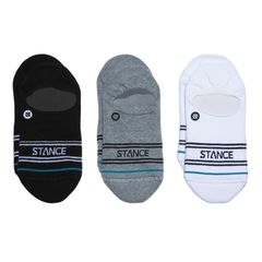 Stance Socks Basic No Show (3pares) SCA145D20SROMU-thumb-1