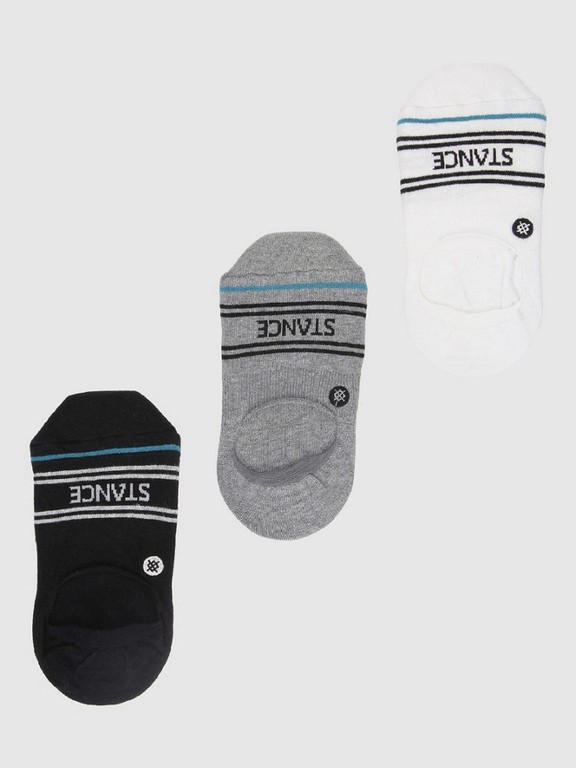 Stance Socks Basic No Show (3pares) SCA145D20SROMU
