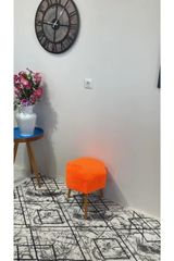 Stewehome Διακοσμητικό πουφ σκαμπό εξαγωνικό 40x40 cm
