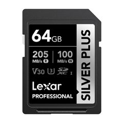 Κάρτα μνήμης Lexar Professional SILVER PLUS SDXC 64GB