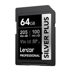 Κάρτα μνήμης Lexar Professional SILVER PLUS SDXC 64GB-thumb-2