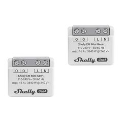 Μετρητής ενέργειας SHELLY EM Mini Gen4, 2 τεμάχια