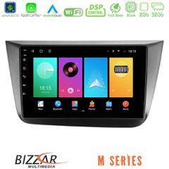 Bizzar M Series 8Core Android16 2+32GB Seat Altea 2004-2015 Navigation Multimedia Tablet 9"