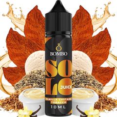 Bombo Solo Vanilla Custard Tobacco 10ml/60ml Flavorshot