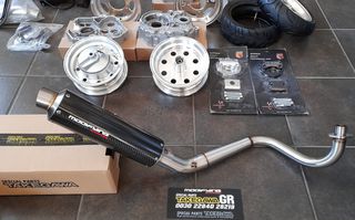 exatmisi tipou OVER gia honda c50 glx dax chaly astrea supra ss50 z50j Z50R monkey Gorilla lifan bobo skyteam Jincheng Jintong JC50 MODIFYING GARAGE "since1993" TAKEGAWAGR - 4miniracingparts,gr