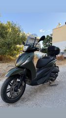 Piaggio Beverly 300 2023 300s hpe +1 χρόνο εγγύηση Γνήσια μπαγκαζιέρα + φιμέ ζελατίνα-thumb-14