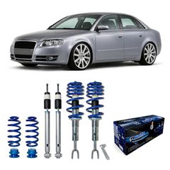 Ρυθμιζόμενη Ανάρτηση Kαθ Ύψος JOM Blueline Κιτ Coilover για 1.6, 1.8T, 2.0, 2.0 FSI, 2.4, 3.0, 1.9TDI, 2.5TDI, , τετρακίνηση- (741073)