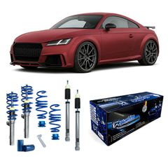 Ρυθμιζόμενη Ανάρτηση Kαθ Ύψος JOM Blueline Κιτ Coilover για TT, TTS, TT RS (FV) 8J/8J1 Audi TT, TTS, TT RS (FV) 8J/8J1, 2014-2018, Ø 50/55 mm!! 741258