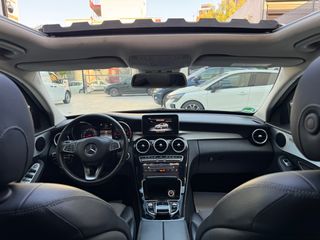 Mercedes-Benz C 220 2017 D 9G-Tronic ΗΛΙΟΡΟΦΗ-thumb-12