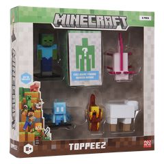 Minecraft -3D Figure 6 pack - Style 1