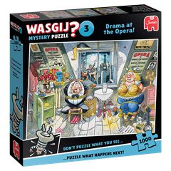 Wasgij - Mystery 3 Drama at the Opera! (1000 Pieces) (1119802244)