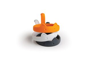 Ototo - Egg Mould - PanCats - Hvid, Grå, Orange