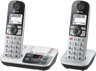 Καινούριο Panasonic KX-TGE522 Ασύρματο Τηλέφωνο Duo - 2 συσκευές